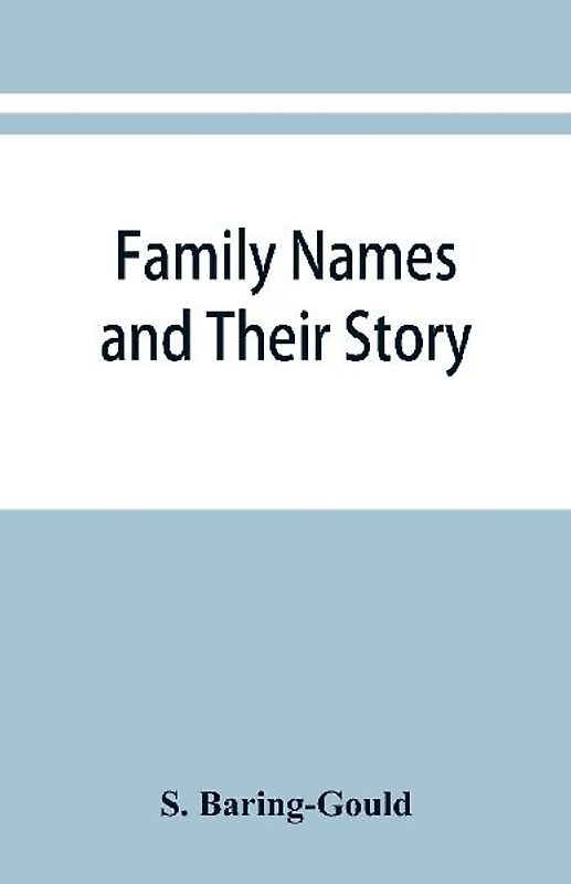 Family names and their story