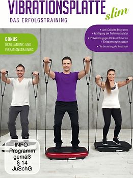 Vibrationsplatte Slim DVD