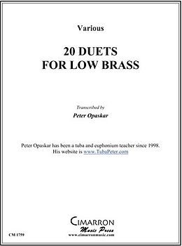 20 Duets for Low Brass