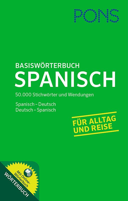 PONS Basiswörterbuch Spanisch
