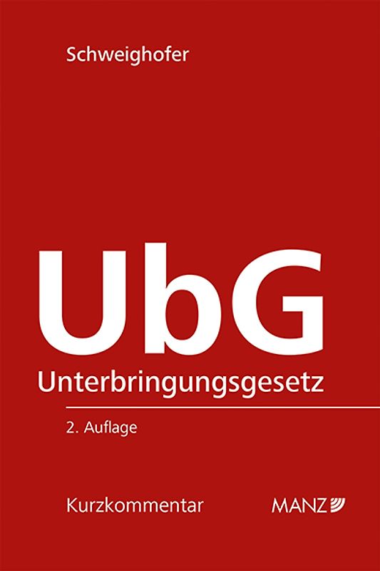 Unterbringungsgesetz - UbG