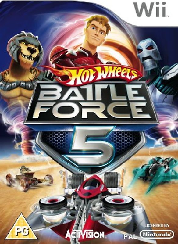 Hot Wheels: Battle Force 5 - Internationale Version Nintendo Wii