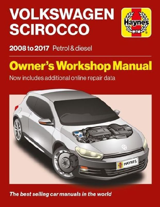 Volkswagen Scirocco 2008 to 2017 Petrol & Diesel