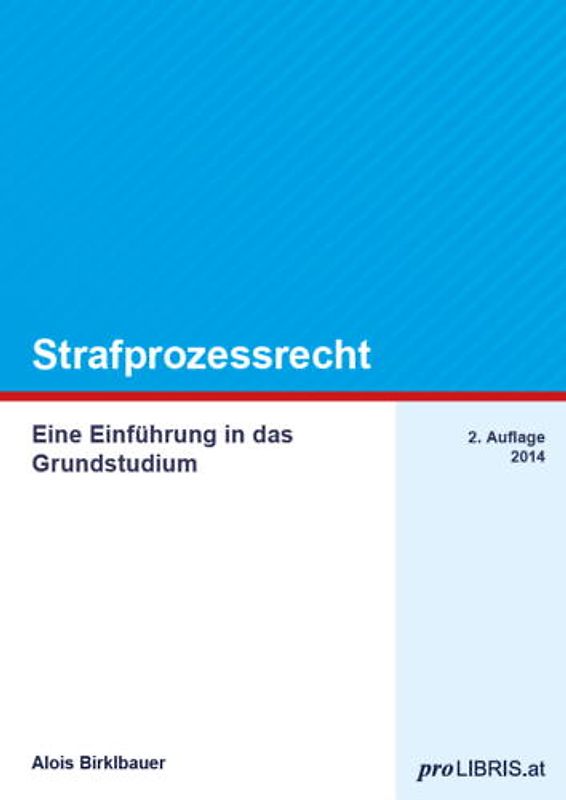 Strafprozessrecht