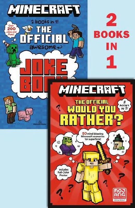 Minecraft 2-In-1: The Official Would You Rather/The Official Joke Book (Minecraft)