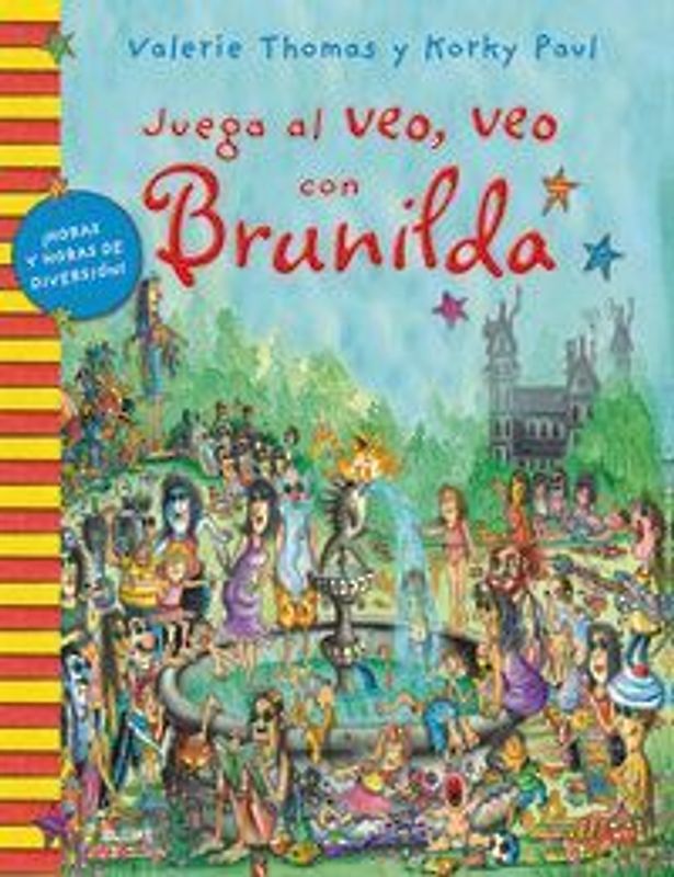 Bruja Brunilda. Juega al veo, veo con Brunilda