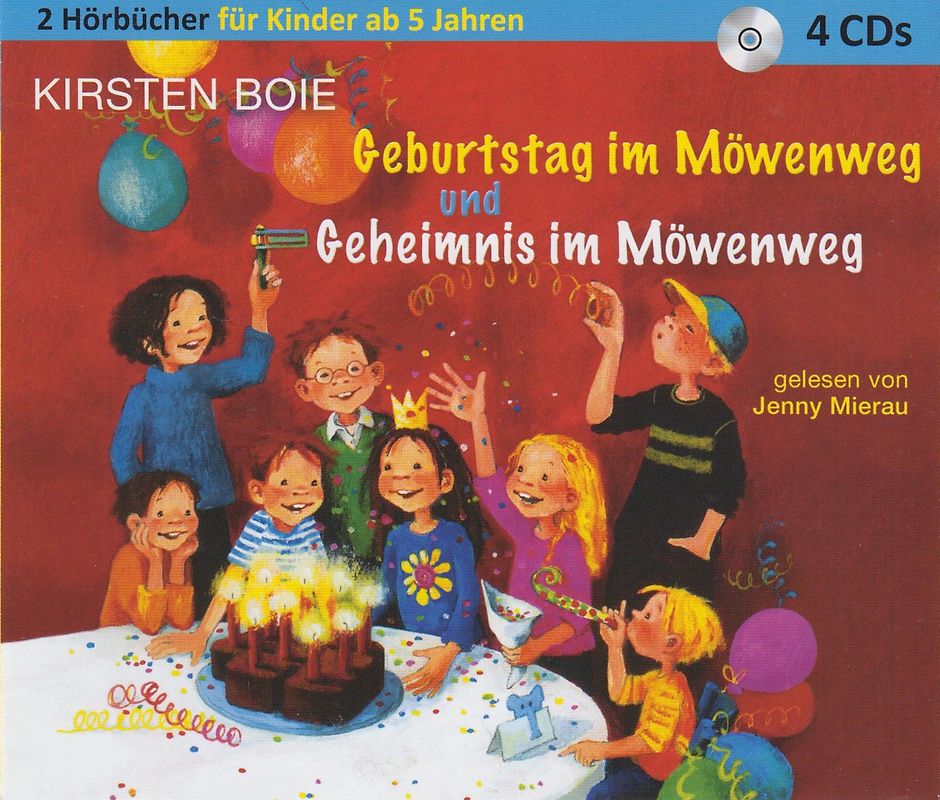 Geburtstag im Möwenweg / Geheimnis im Möwenweg - Kirsten Boie [4 CDs]