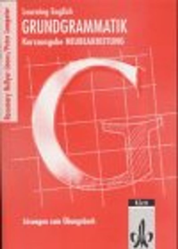 Learning English - Grundgrammatik. Kurzgrammatik. Lösungen zum Übungsbuch
