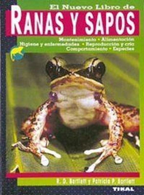 El nuevo libro de las ranas y sapos