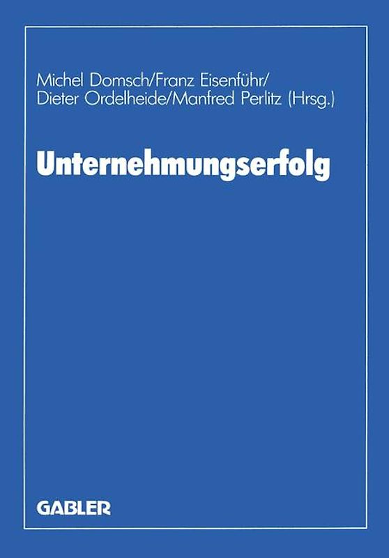 Unternehmungserfolg