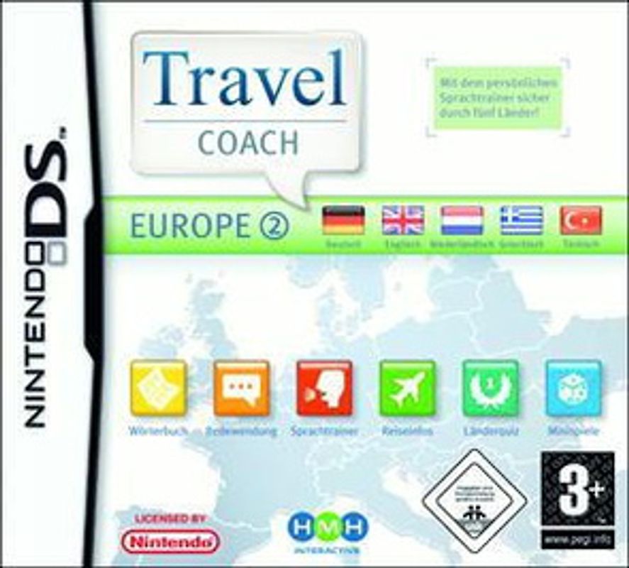 Travel Coach Europe 2 Nintendo DS
