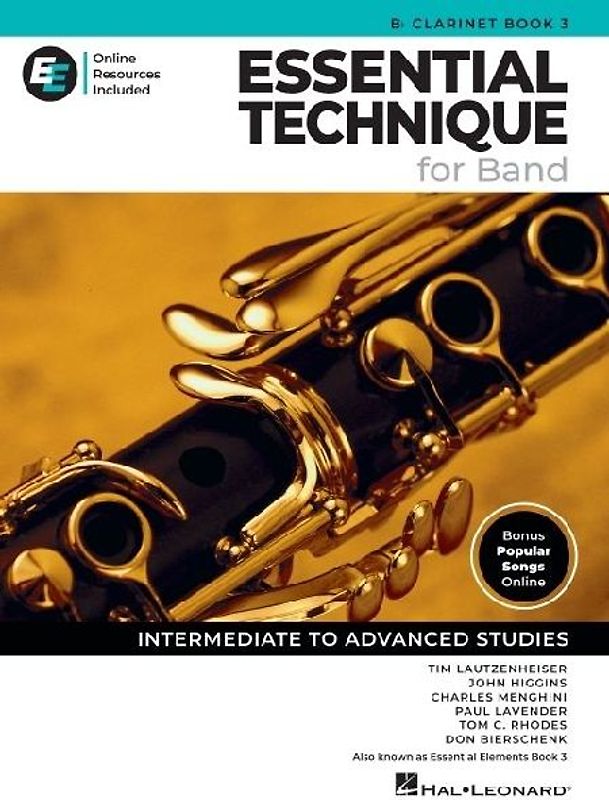 Essential Technique for Band - BB Clarinet Book 3 with Online Resources