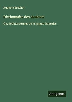 Dictionnaire des doublets
