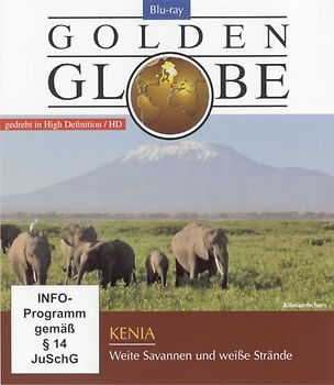 Kenia Weite Savannen und weiße Stände (1 Blu-ray, Länge: ca. 90 Min. / Reihe: Golden Globe) Blu-ray Disc