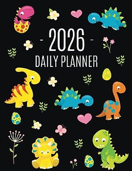 Dinosaur Daily Planner 2026