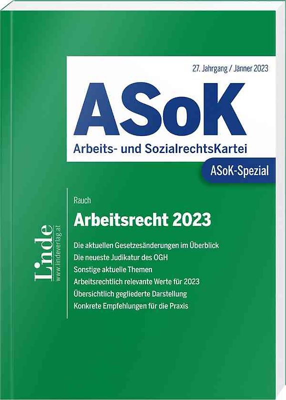 ASoK-Spezial Arbeitsrecht 2023