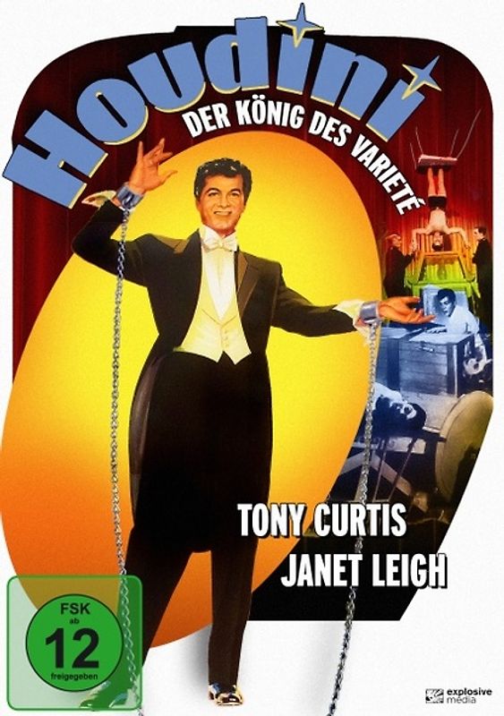 Houdini, der König des Varieté DVD