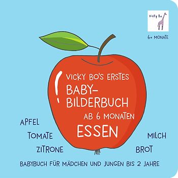 Baby-Bilderbuch ab 6 Monate - Essen