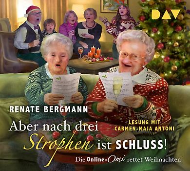 Aber nach drei Strophen ist Schluss! Die Online-Omi rettet Weihnachten