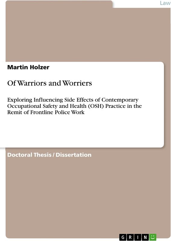 Of Warriors and Worriers