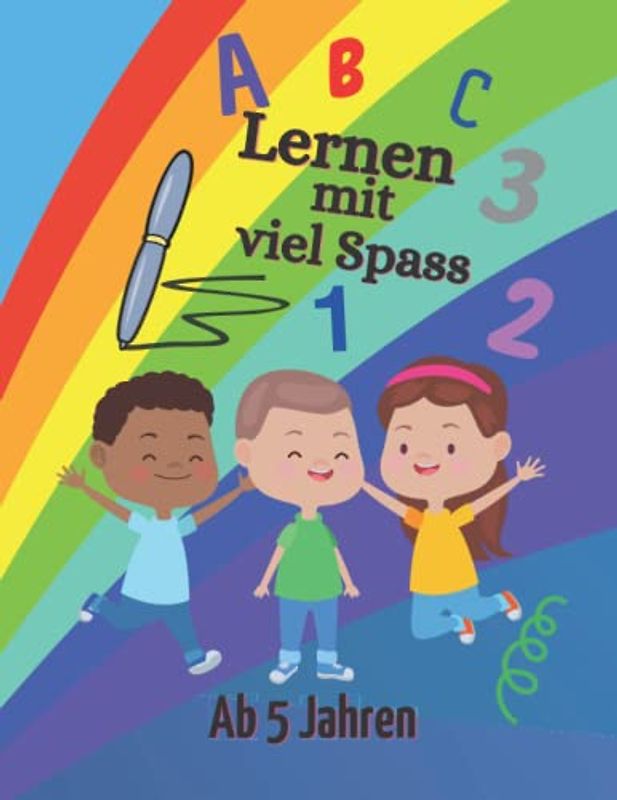 Lernen mit viel Spass: Das Bunte Kinder Lernheft das für viel Spass sorgt