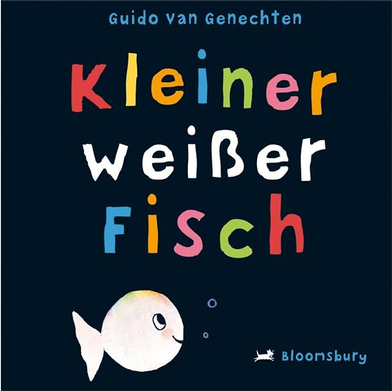 Kleiner weißer Fisch. Bilderbuch