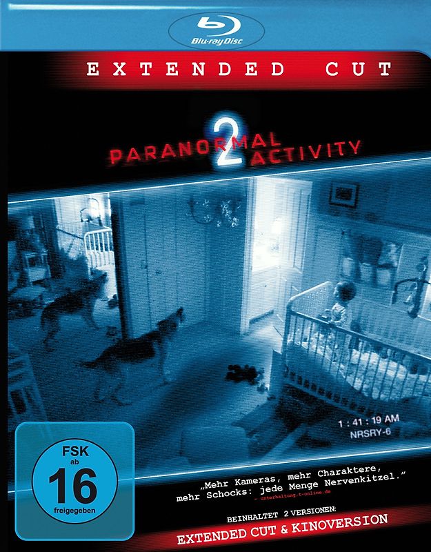 Paranormal Activity 2 - Extended Cut Blu-ray Disc