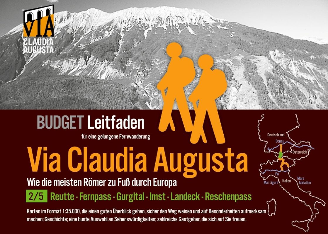 Fern-Wander-Route Via Claudia Augusta 2/5 Tirol B U D G E T