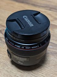 Kundenbild für Canon EF 50 mm F1.2 L USM 72 mm Filtergewinde (Canon EF Anschluss)  schwarz