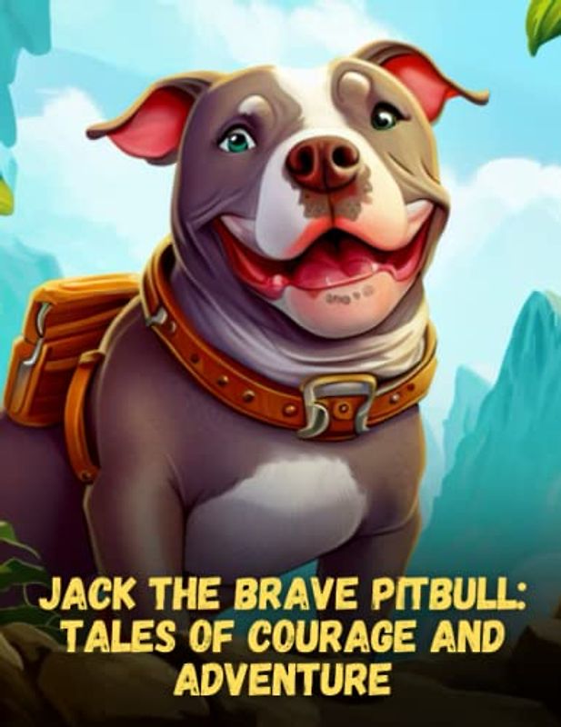 Jack the Brave Pitbull - Tales of Courage and Adventure: Short Story for kids about Pitbull, Perseverance & Self-Confidence I A Motivational Book For kids I Gift for kids
