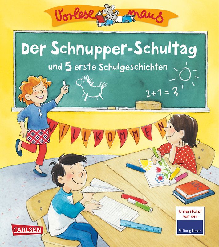 VORLESEMAUS 14: Der Schnupper-Schultag