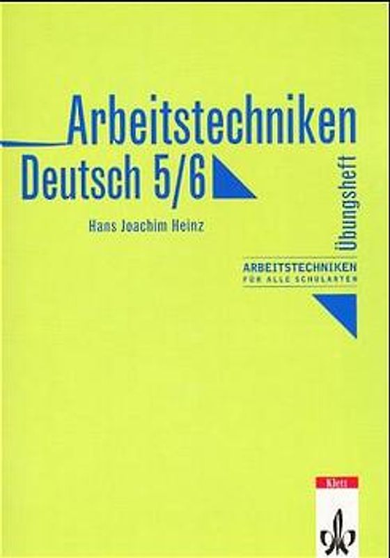 Arbeitstechniken Deutsch. Übungshefte. 5./6. Schuljahr