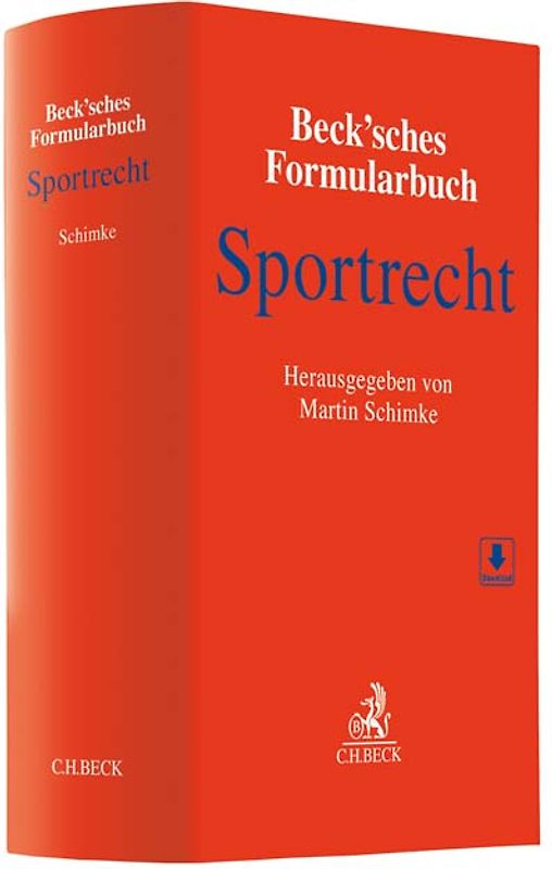 Beck'sches Formularbuch Sportrecht