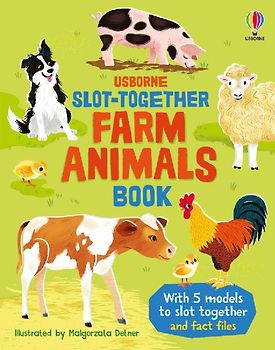 Slot-Together Farm Animals Book