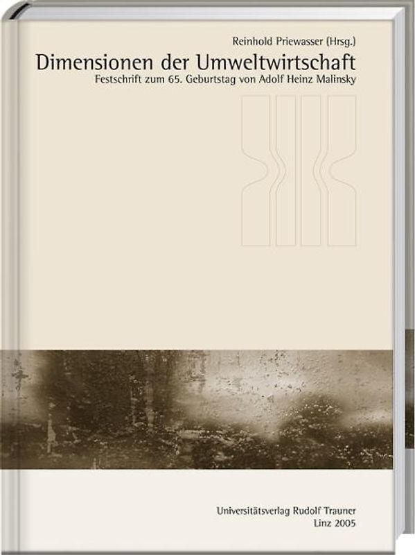 Dimensionen der Umweltwirtschaft