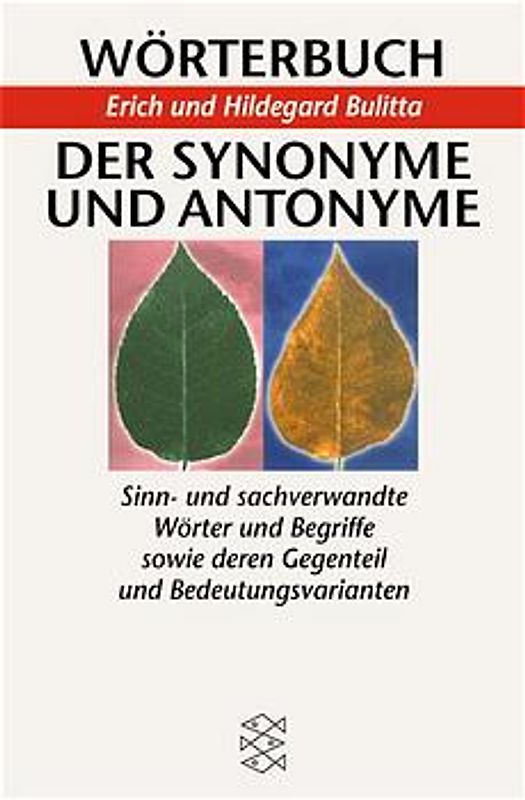 Wörterbuch der Synonyme und Antonyme