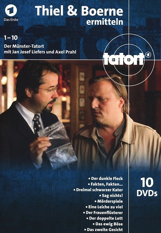 Tatort Münster - Thiel und Boerne ermitteln Fall 1-10 [10 DVDs] DVD