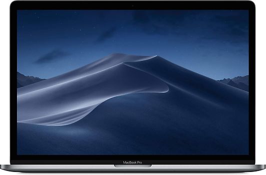 Apple MacBook Pro avec Touch Bar et Touch ID 15.4" (True Tone Retina Display) 2.3 GHz Intel Core i9 16 Go RAM 512 Go SSD [Mi-2019, clavier anglais, QWERTY] gris sidéral