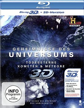 Geheimnisse des Universums: Todessterne - Kometen - Meteore (History) 3D 3D Blu-ray Disc