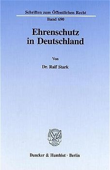 Ehrenschutz in Deutschland.