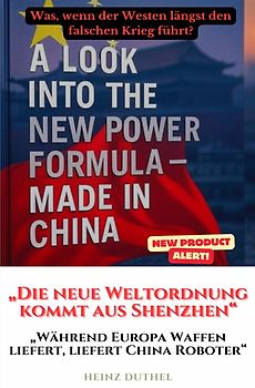 „Die neue Weltordnung kommt aus Shenzhen“
