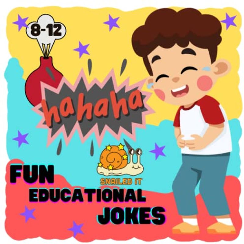 Fun Educational Jokes for Kids about School: Joke Book for Kids 8-12 | Super Interesting Facts for Smart Childrens | Funny Facts about Animals, Food, Biology, Science and Geography