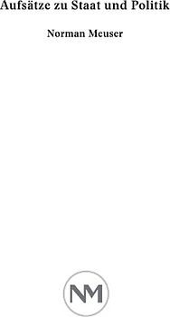 Aufsätze zu Staat und Politik
