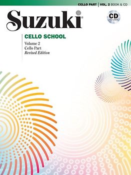 Suzuki Cello School Cello Part & CD, Volume 2 (Revised)