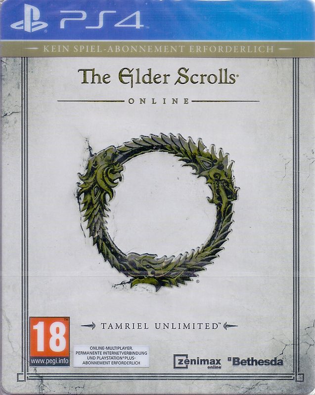The Elder Scrolls Online [Tamriel Unlimited, Steelbook, Internationale Version] PlayStation 4