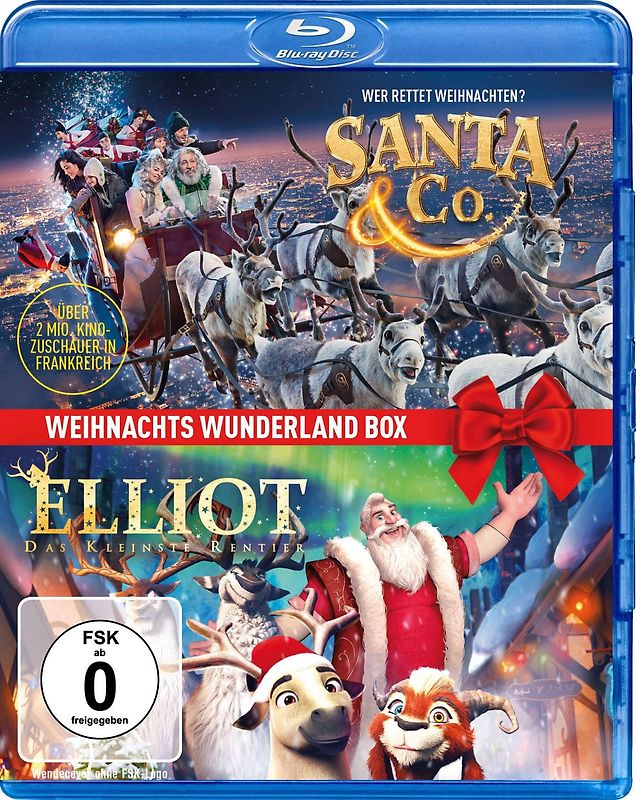 Weihnachts Wunderland Box Santa & Co.+Elliot Blu-ray Disc