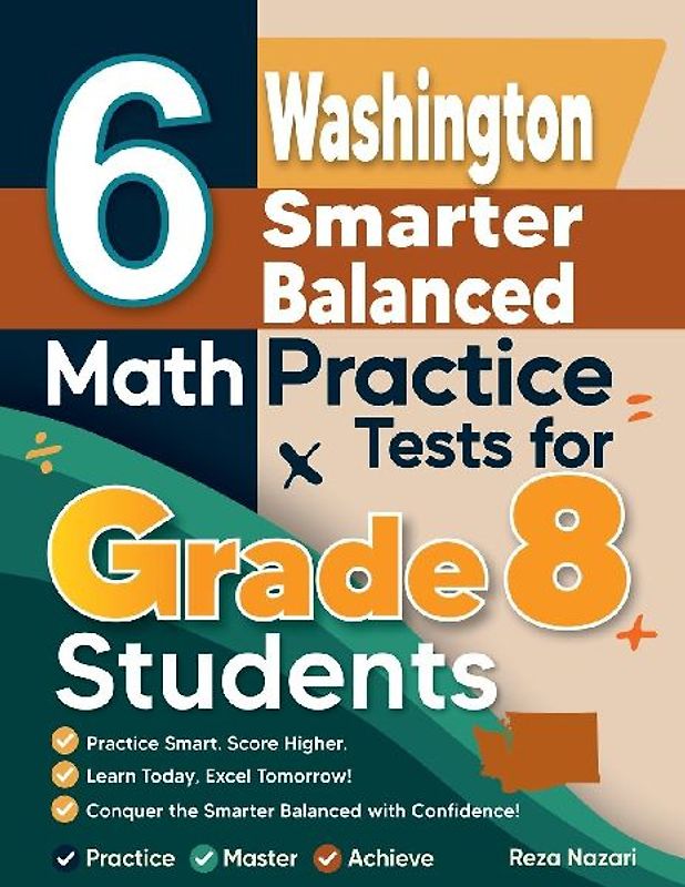 6 Virginia SOL Math Practice Tests for Grade 8 Students