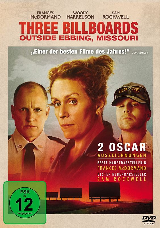 Three Billboards Outside Ebbing, Missouri DVD