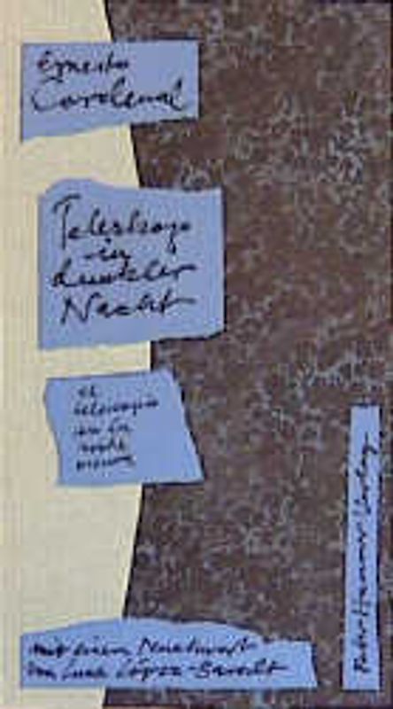 Teleskop in dunkler Nacht /Telescopio en la noche oscura