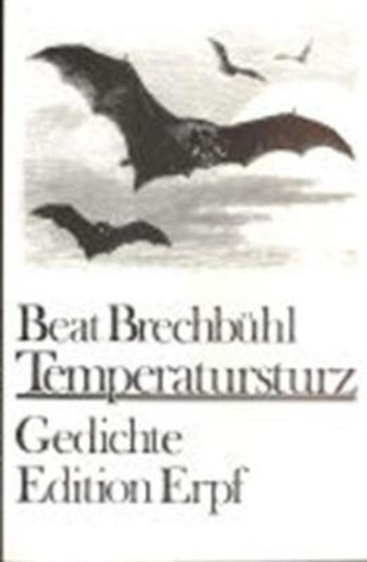 Temperatursturz. Gedichte